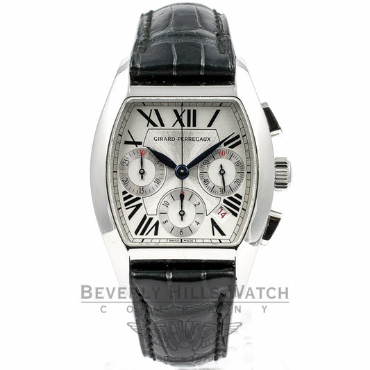Girard Perregaux Richeville Chronograph Stainless Steel 27650-0-11-1131 - Beverly Hills Watch Company