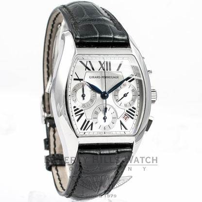 Girard Perregaux Richeville Chronograph Stainless Steel 27650-0-11-1131 - Beverly Hills Watch Company