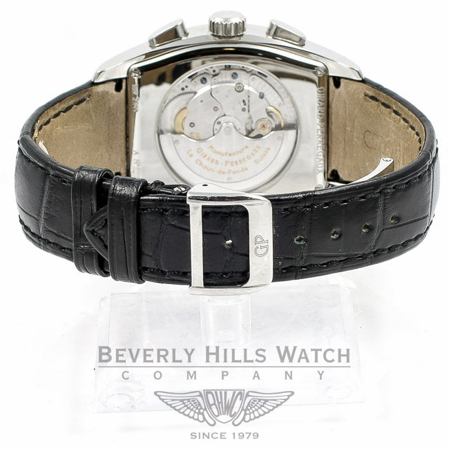 Girard Perregaux Richeville Chronograph Stainless Steel Watch 27650.0.11.6871 Beverly Hills Watch Company