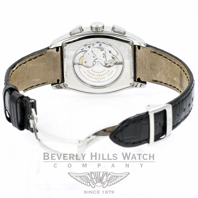 Girard Perregaux Richeville Chronograph Stainless Steel Watch 27650.0.11.6871 Beverly Hills Watch Company
