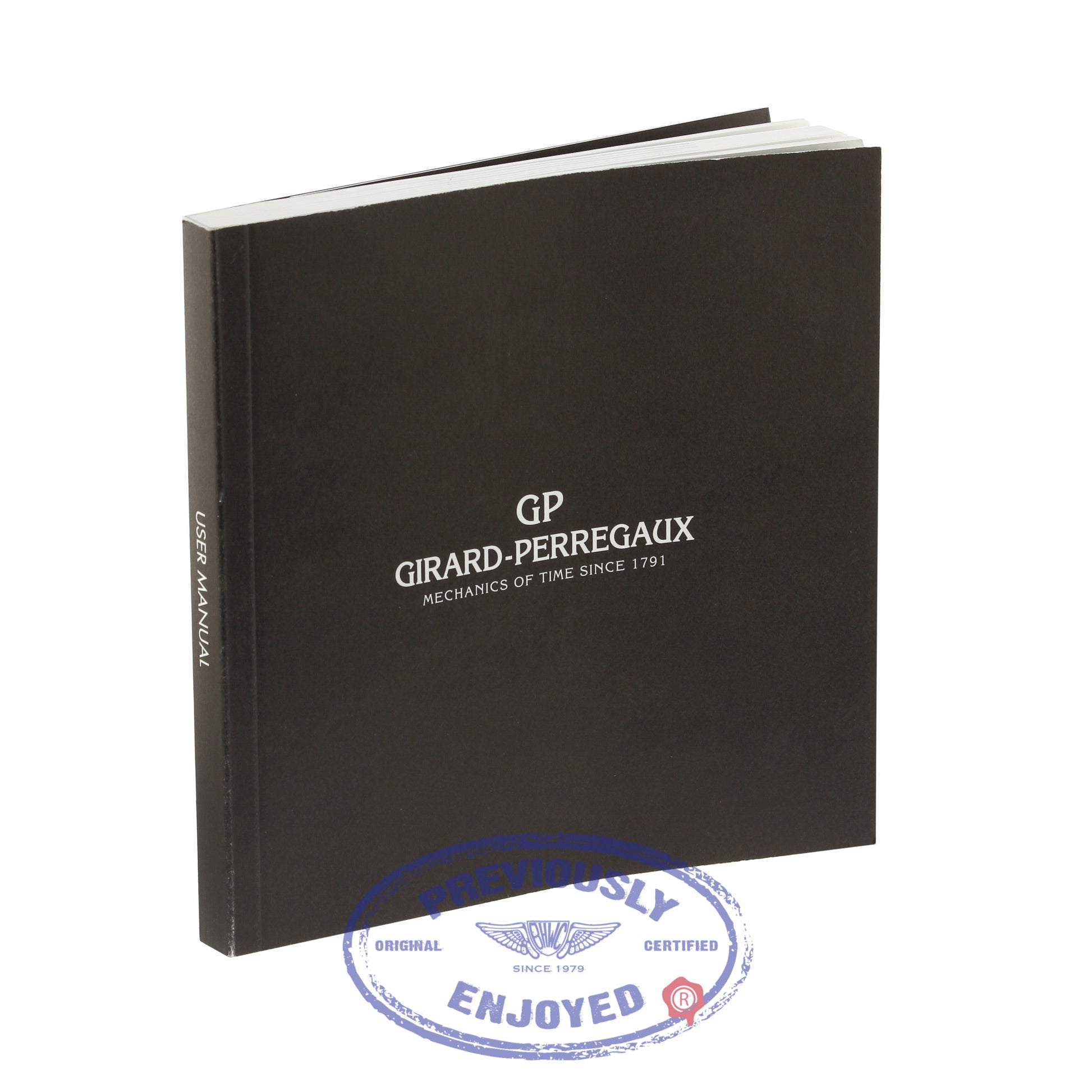 Girard Perregaux WW.TC Shadow Flyback Chronograph 43MM Ceramic Titanium Black Dial Black Rubber Strap 49820-32-611-FK6A 56E9EE - Beverly Hills Watch Company