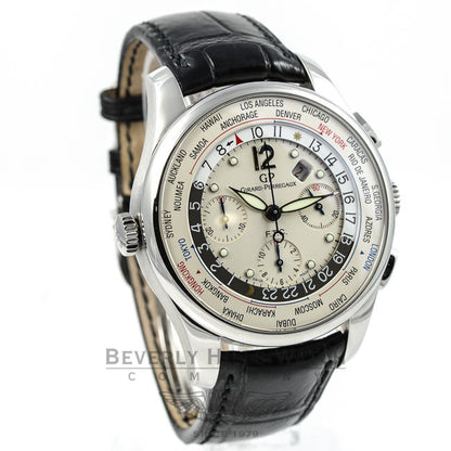 GIRARD PERREGAUX WORLD TIME 49805-53-151-BA6A Beverly Hills Watch Company
