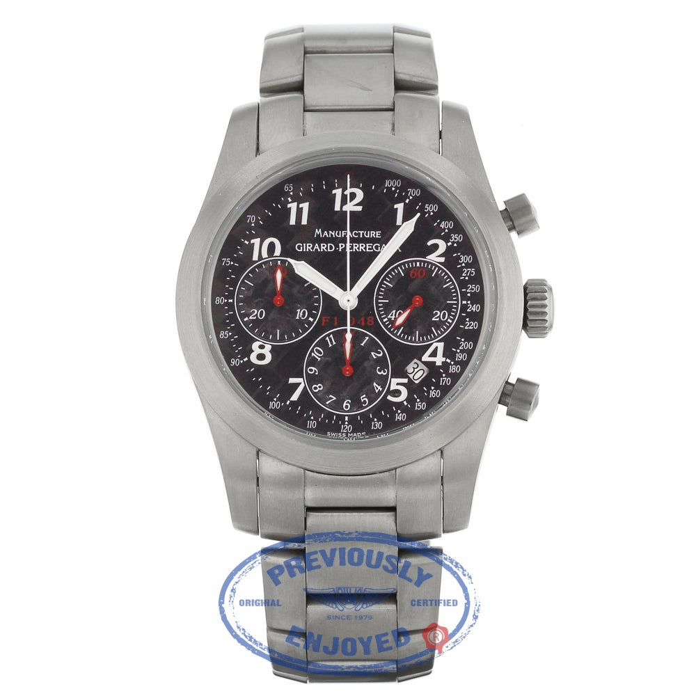 Girard Perregaux Ferrari F1-048 titanium 40mm 4955 F6QK64 - Beverly Hills Watch