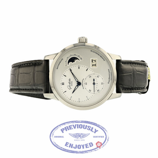 Glashutte PanoMatic Lunar Automatic 40mm Silver dial 90-02-42-32-05 048XK7 - Beverly Hills Watch Company