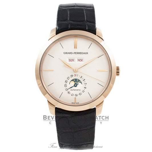 Girard Perregaux Classique Elegance 1966 Rose Gold Watch 49535-52-151-BK6A Beverly Hills Watch Company