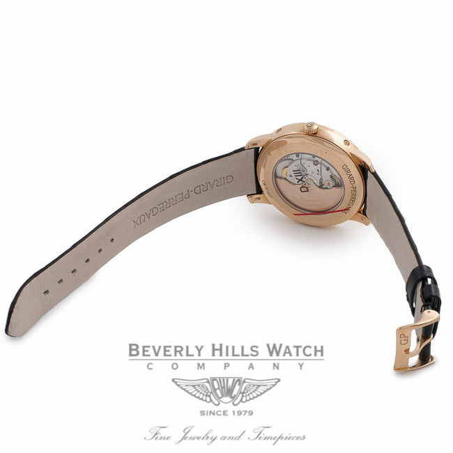 Girard Perregaux Classique Elegance 1966 Rose Gold Watch 49535-52-151-BK6A Beverly Hills Watch Company