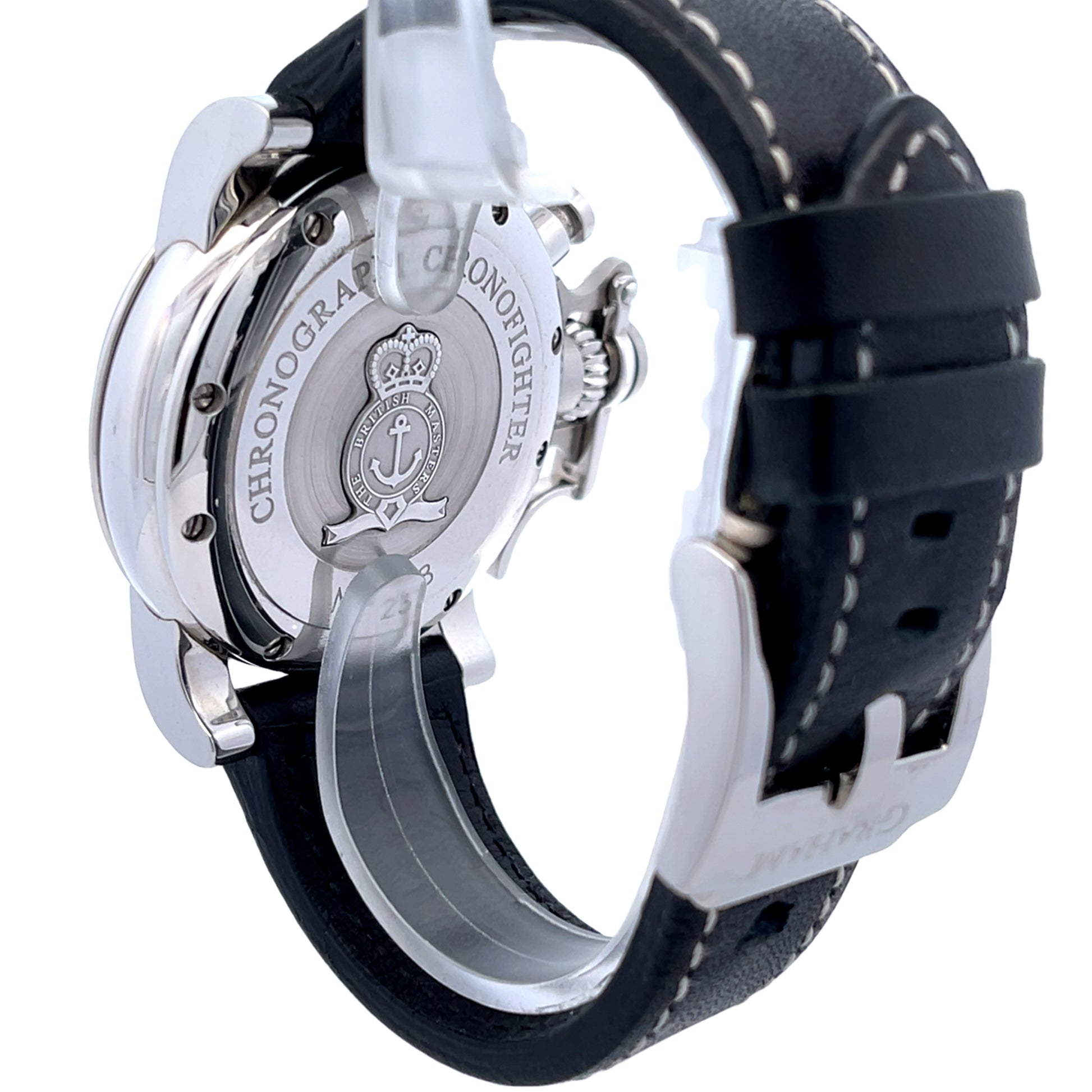 Graham Chronofighter 43mm Chronograph Black Dial 2378 - Beverly Hills Watch Company