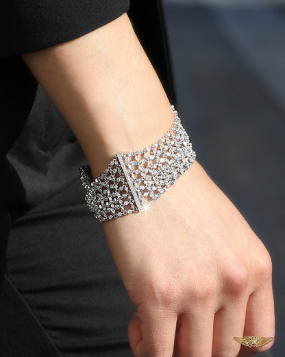 Dantel 18k White Gold Diamond Bracelet GVLNKP