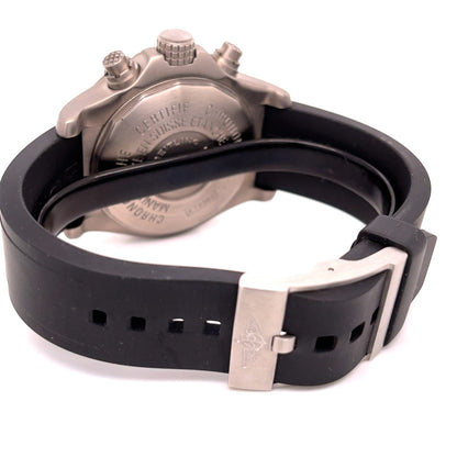 Breitling Avenger M1 Chronograph 44mm Titanium Yellow Dial E7336009/I503 H3Q98Z - Beverly Hills Watch Company