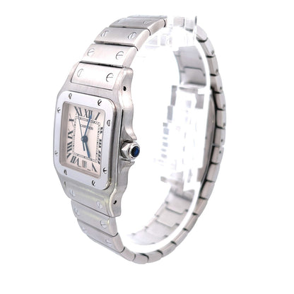 Cartier Santos Galbee Stainless Steel W20060D6 Beverly Hills Watch Company