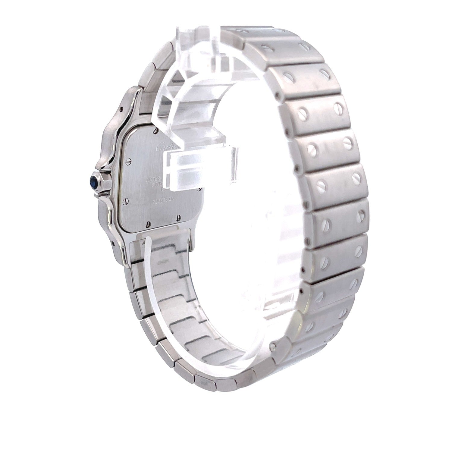 Cartier Santos Galbee Stainless Steel W20060D6 Beverly Hills Watch Company