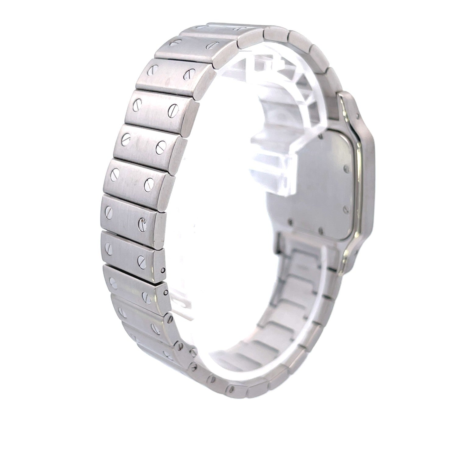 Cartier Santos Galbee Stainless Steel W20060D6 Beverly Hills Watch Company