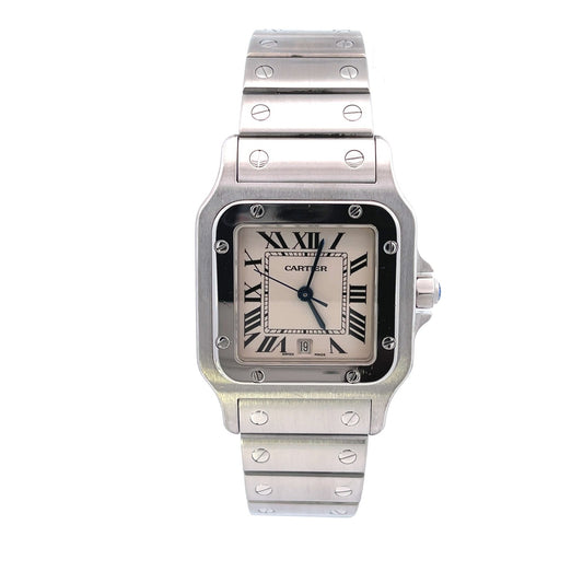 Cartier Santos Galbee Stainless Steel W20060D6 Beverly Hills Watch Company