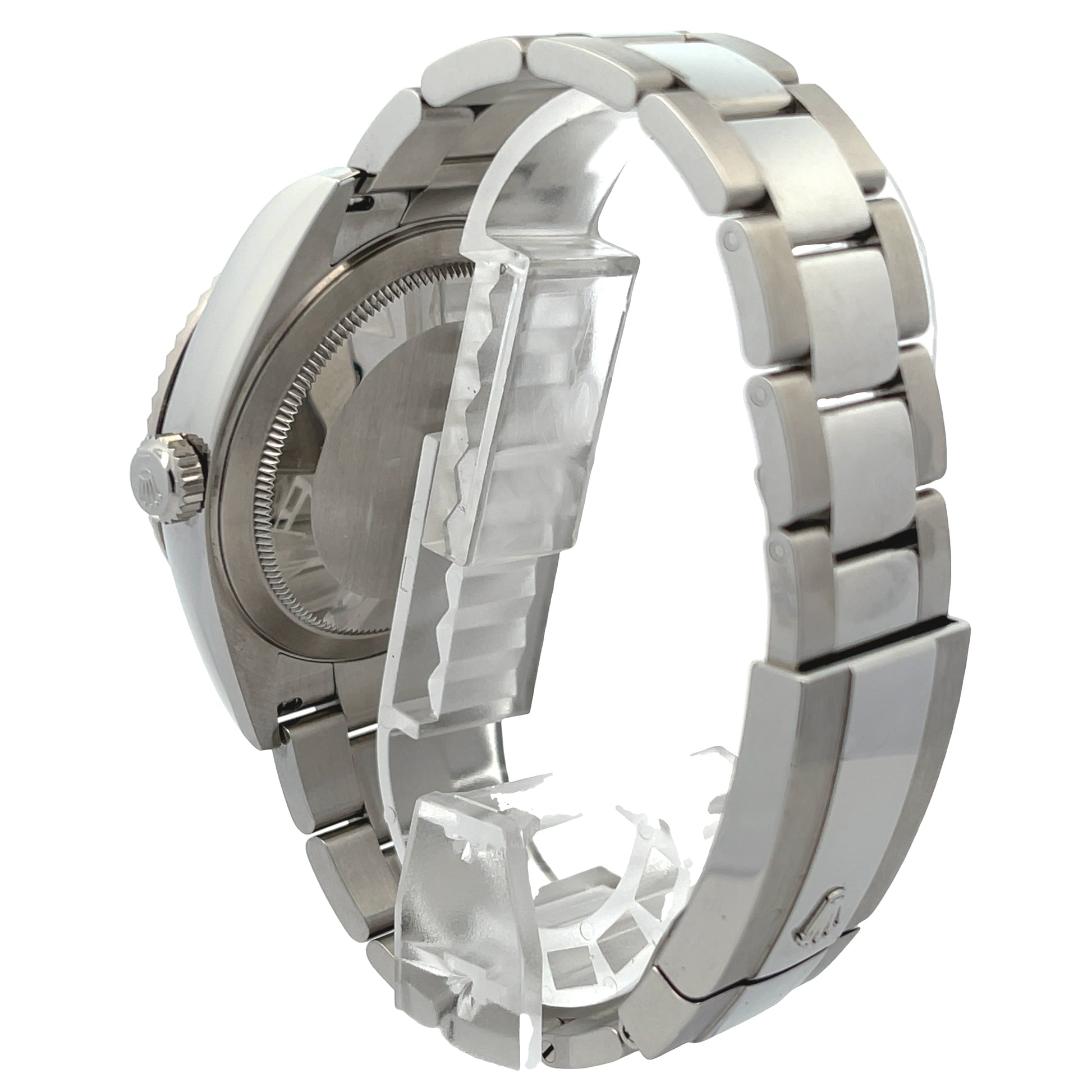 Rolex Sky-Dweller 42mm Stainless Steel Blue Dial Oyster Bracelet 336934 - Beverly Hills Watch Company