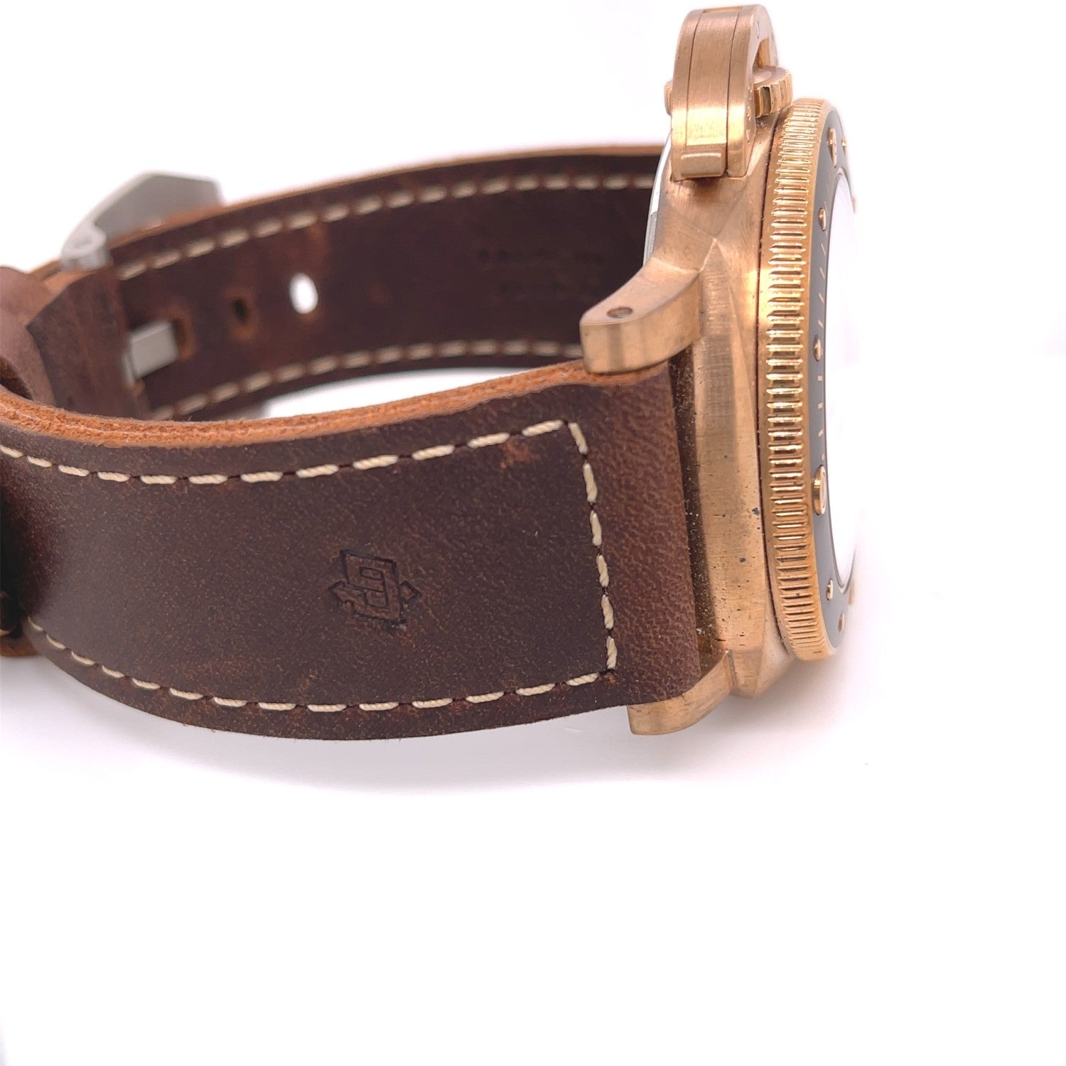 Panerai Submersible 47mm Bronze Brown Dial PAM00968 HA8RAJ - Beverly Hills Watch Company