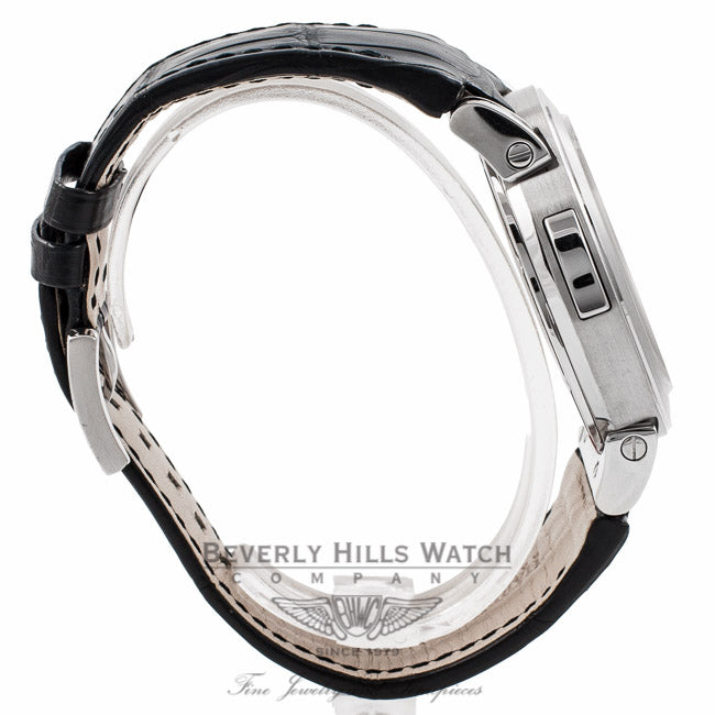 Harry Winston Ocean Dual Time 18k White Gold 400/MATZ44WL.K1 K6NCVI - Beverly Hills Watch Company Watch Store