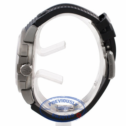 Harry Winston Ocean Dual Time 44MM Automatic Zalium Black Dial Black Rubber Strap OCEATZ44ZZ009 5P5CCN - Beverly Hills Watch Company Watch Store
