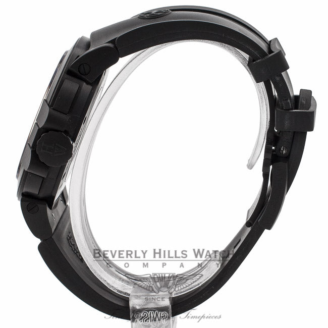 Harry Winston Ocean Dual Time Black Edition 400/MATZ44ZKC.K2 - Beverly Hills Watch Company Watch Store