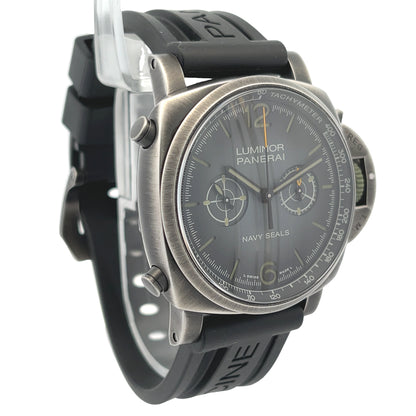 Panerai Luminor Chronograph Navy SEALs 44mm Grey Gradient PAM01409 - Beverly Hills Watch Company