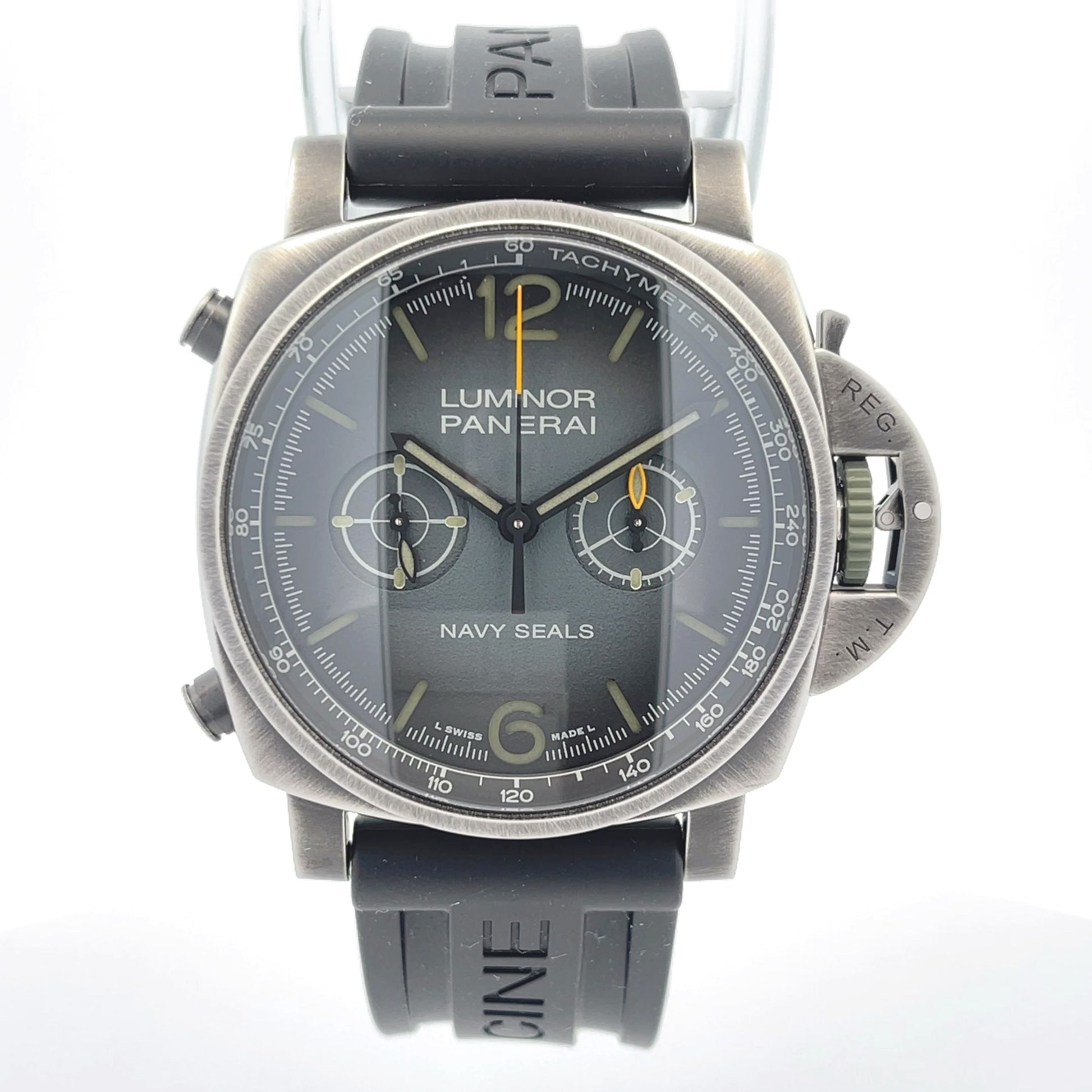 Panerai Luminor Chronograph Navy SEALs 44mm Grey Gradient PAM01409 - Beverly Hills Watch Company