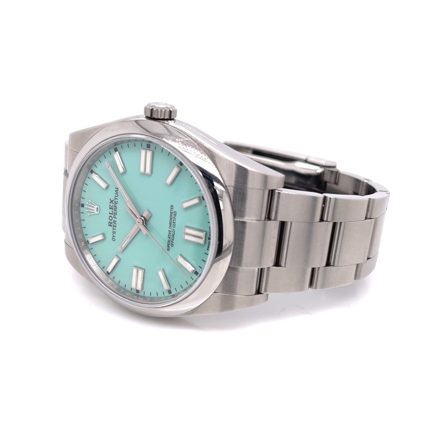 Rolex Oyster Perpetual 39mm Stainless Steel Summer Edition 114300 KPK0W6 - Beverly Hills Watch Company Watch Store