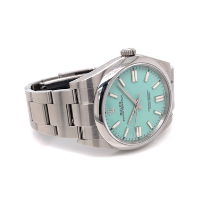 Rolex Oyster Perpetual 39mm Stainless Steel Summer Edition 114300 KPK0W6 - Beverly Hills Watch Company Watch Store