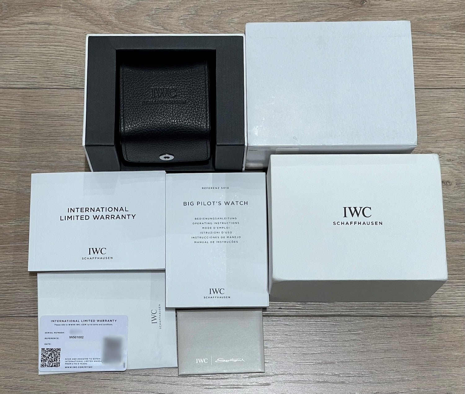 IWC Big Pilot Le Petit Prince Blue IW501002 - Beverly Hills Watch Company