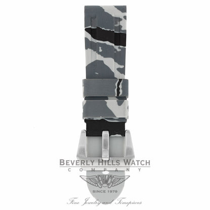 Horus Snow Camouflage Rubber Panerai Luminor 44mm Strap AHDD6D AHDD6D - Beverly Hills Watch Company