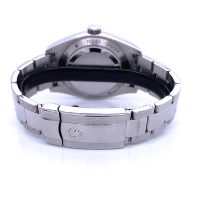 Rolex Milgauss 40mm Green Crystal Stainless Steel Black Dial 116400 - Beverly Hills Watch Company