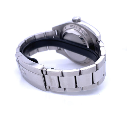 Rolex Milgauss 40mm Green Crystal Stainless Steel Black Dial 116400 - Beverly Hills Watch Company