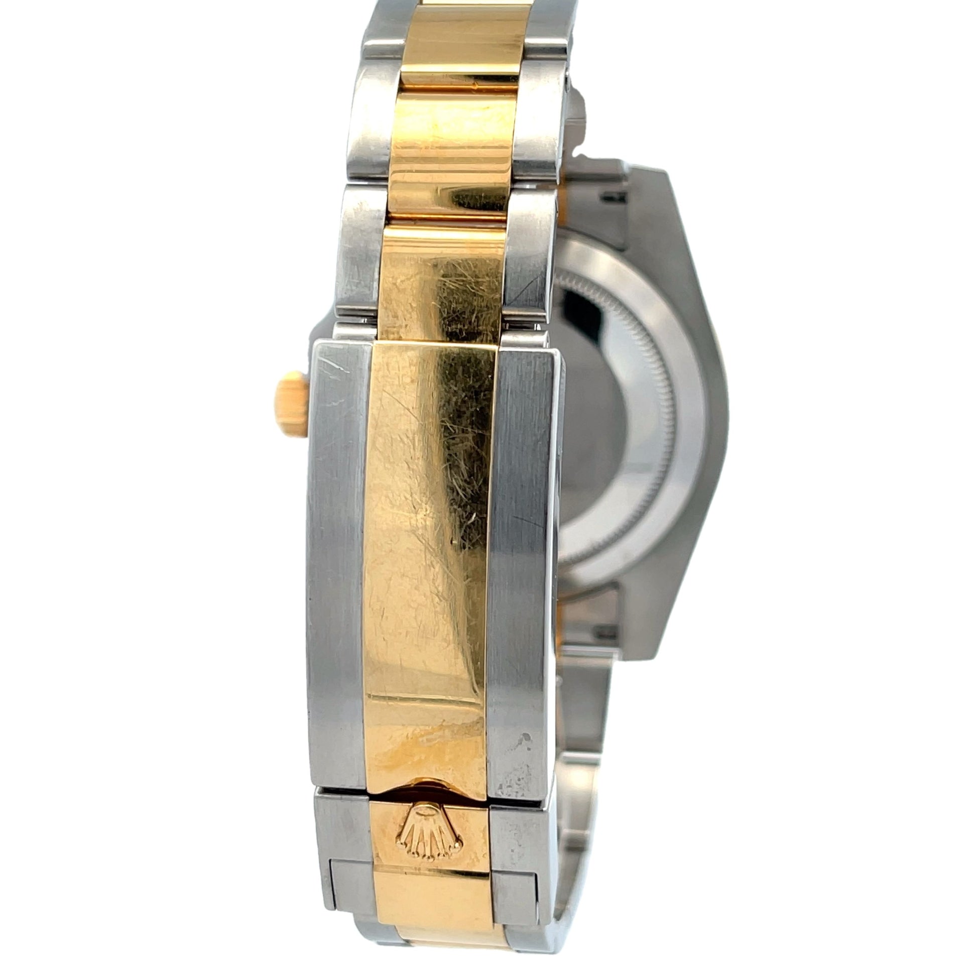 Rolex Submariner 40mm Yellow Gold and Stainless Steel Blue Dial 116613LB - Beverly Hills Watch Company