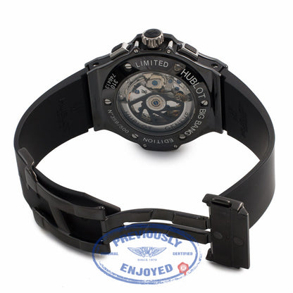 Hublot Big Bang Aero Bang All Black Ceramic Case Black Ceramic Bezel 310.CM.1110.RX VVWE6N - Beverly Hills Watch Store