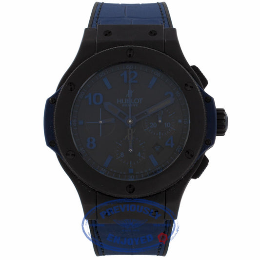 Hublot Big Bang 44 All Black Blue Limited Edition 301.CI.1190.GR.ABB09 I311PV - Beverly Hills Watch Company Watch Company