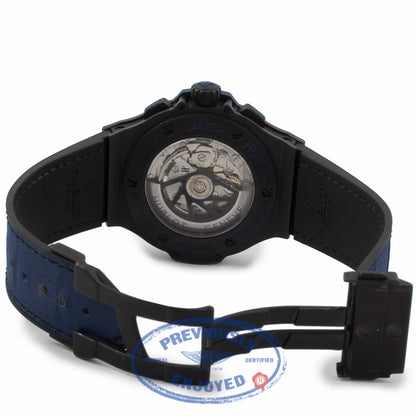 Hublot Big Bang 44 All Black Blue Limited Edition 301.CI.1190.GR.ABB09 I311PV - Beverly Hills Watch Company Watch Company