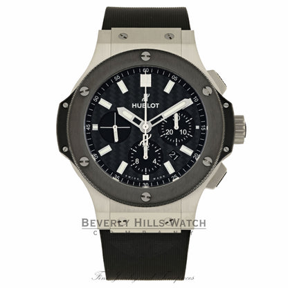 Hublot Big Bang Evolution 44MM Stainless Steel Black Ceramic Bezel 301.SM.1770.RX EVF6LN - Beverly Hills Watch Company Watch Store