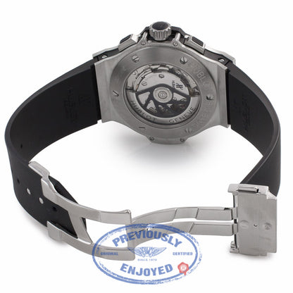 Hublot Big Bang Evolution 44MM Stainless Steel Black Ceramic Bezel 301.SM.1770.RX R736NP - Beverly Hills Watch Company Watch Store