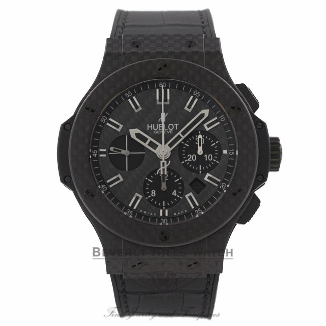 Hublot Big Bang Evolution Carbon Fiber 44MM 42 Hour Power Reserve 301.QX.1740.GR JV4SCB - Beverly Hills Watch Company Watch Store