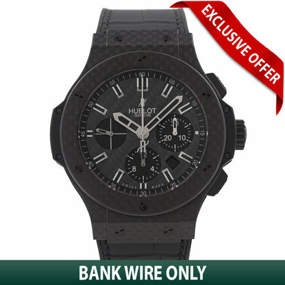 Hublot Big Bang Evolution Carbon Fiber 44MM 42 Hour Power Reserve 301.QX.1740.GR JV4SCB - Beverly Hills Watch Company Watch Store