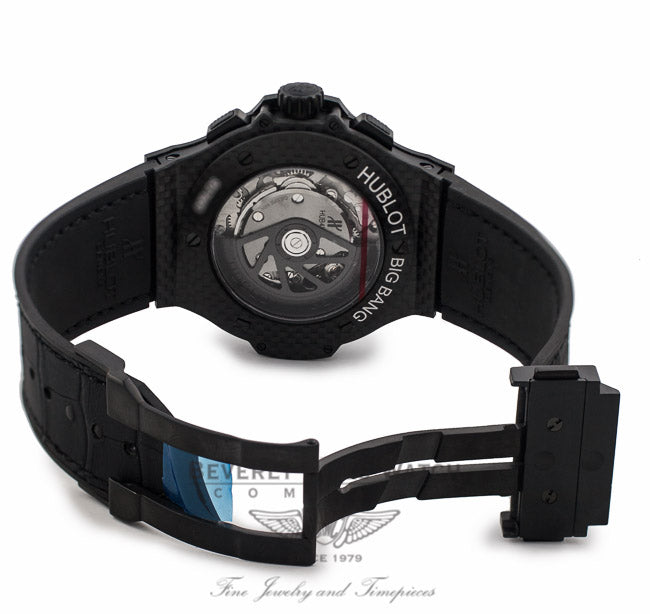 Hublot Big Bang Evolution Carbon Fiber 44MM 42 Hour Power Reserve 301.QX.1740.GR JV4SCB - Beverly Hills Watch Company Watch Store