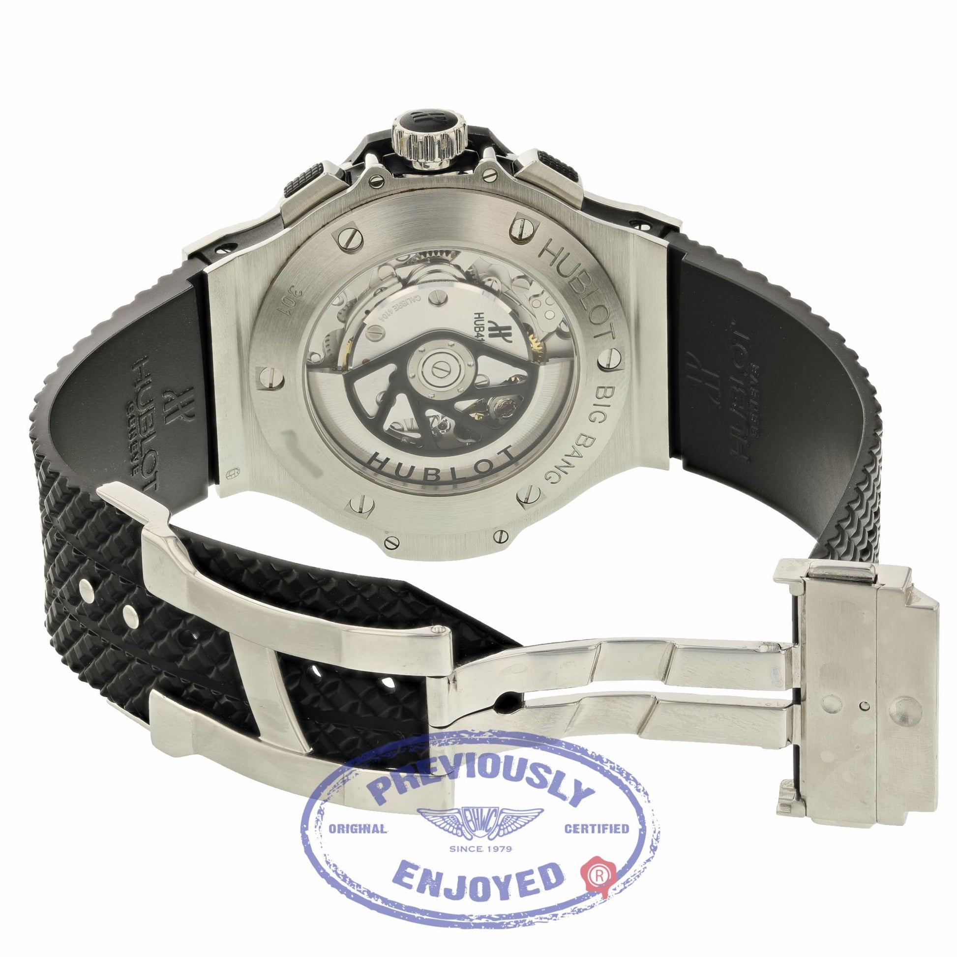 Hublot Big Bang Classic 44mm Stainless Steel and Ceramic Chronograph 301.SB.131.RX