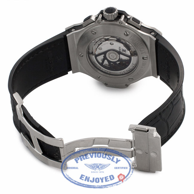 Hublot Aero Bang Watch 44mm Stainless Steel Case Automatic Chronograph Watch 311.SX.1170.RX U3W62J - Beverly Hills Watch Company Watch Store
