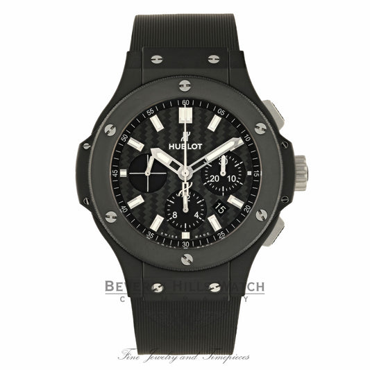 Hublot Big Bang Evolution Black Magic 44MM Black Ceramic Carbon Fiber Dial 301.CI.1770.GR JBYE13 - Beverly Hills Watch Company Watch Store