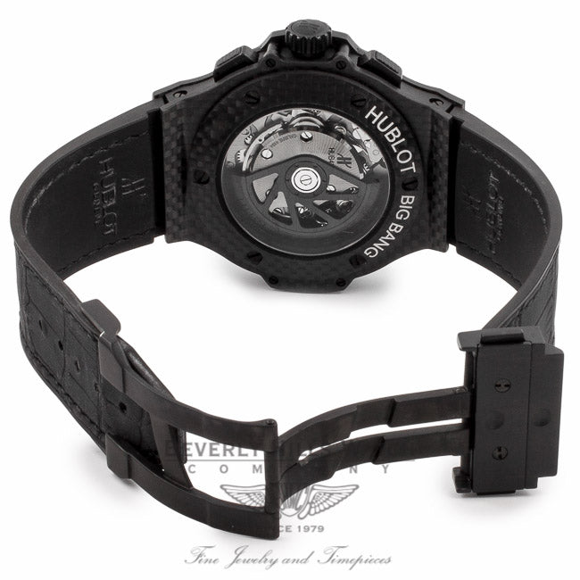 Hublot Big Bang Carbon Fiber Chronograph 301.QX.1724.RX VAV2I6 - Beverly Hills Watch Company Watch Store