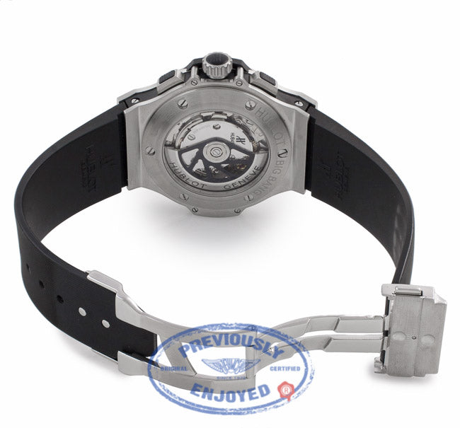 Hublot Big Bang Evolution 44MM Chronograph Automatic Stainless Steel Black Dial 301.SX.1170.RX CQJFQ2 - Beverly Hills Watch Company Watch Store