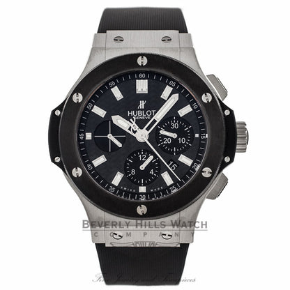 Hublot Big Bang Evolution 44MM Stainless Steel Black Ceramic Bezel 301.SM.1770.RX EVF6LN - Beverly Hills Watch Company Watch Store