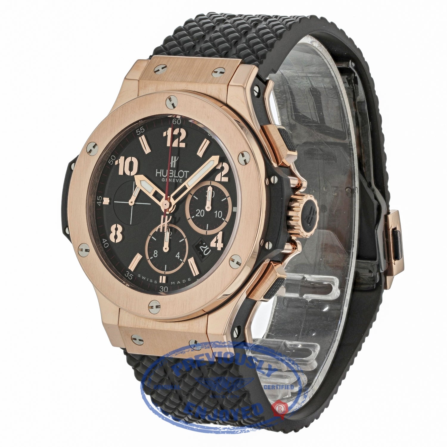 Hublot Big Bang Evolution Chronograph 44MM Rose Gold 301.PX.130.RX T874AP - Beverly Hills Watch Company
