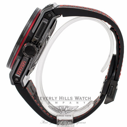 Hublot Big Bang Ferrari  Black Ceramic Case 401.CX.0123.VR IQD6Q3 - Beverly Hills Watch Company Watch Store