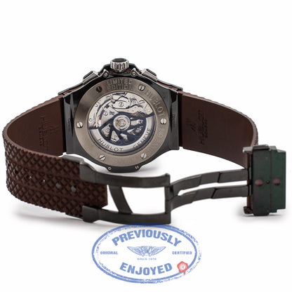 Hublot Big Bang Frappuccino Chocolate Carbon Fiber Dial Limited Edition 301.CB.1001.RX 2GWTDD - Beverly Hills Watch Company Watch Store