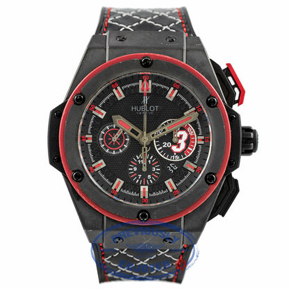 Hublot Big Bang King Power Dwayne Wade Edition 48mm Black Ceramic Black Rubber Strap 703.CI.1123.VR.DWD11 MLVYJM - Beverly Hills Watch Company