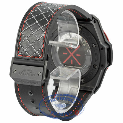 Hublot Big Bang King Power Dwayne Wade Edition 48mm Black Ceramic Black Rubber Strap 703.CI.1123.VR.DWD11 MLVYJM - Beverly Hills Watch Company